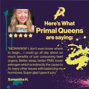 Primal Queen Clinically Studied Beef Organ Superfoods for women